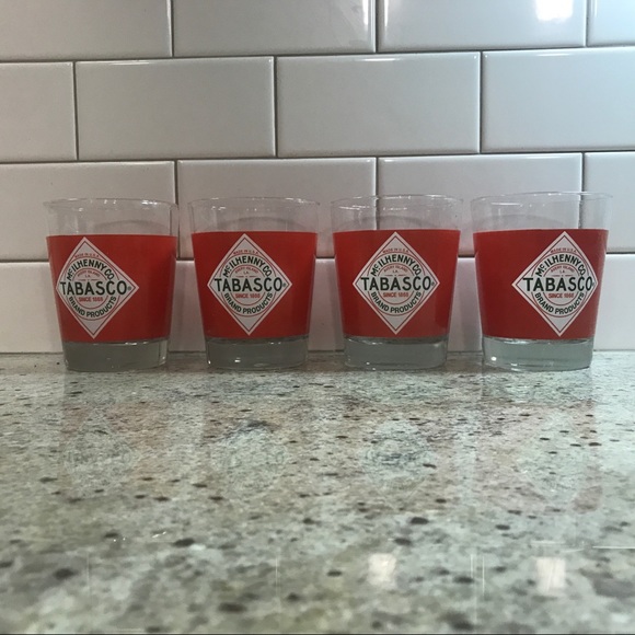 Ultimate Tabasco brand Bloody Mary tumblers - Picture 2 of 2